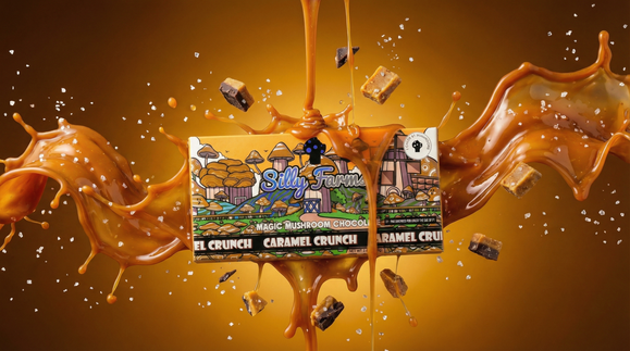 Adaptogen chocolate mushrooms and cacao