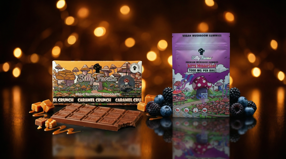 Silly Farms gummies vs chocolate bars