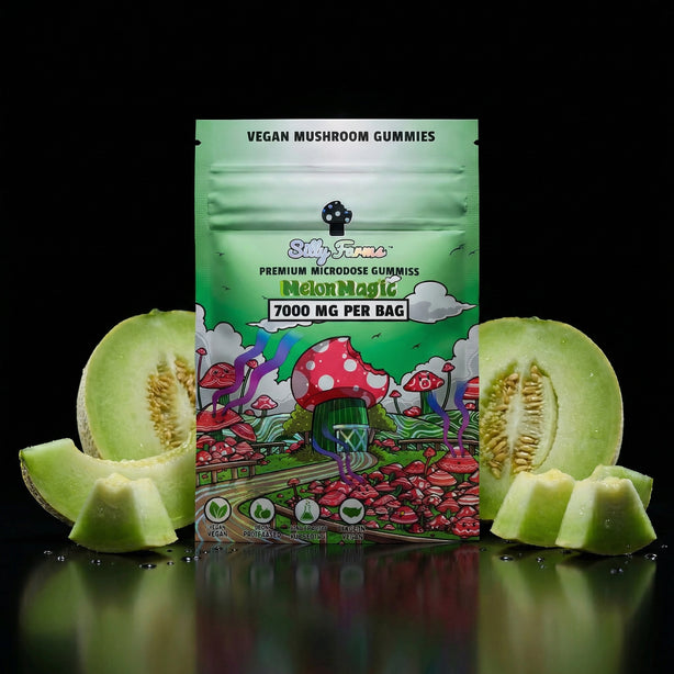 Silly Farms Melon Magic gummy package