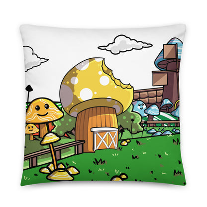 Silly Farms Barn Pillow