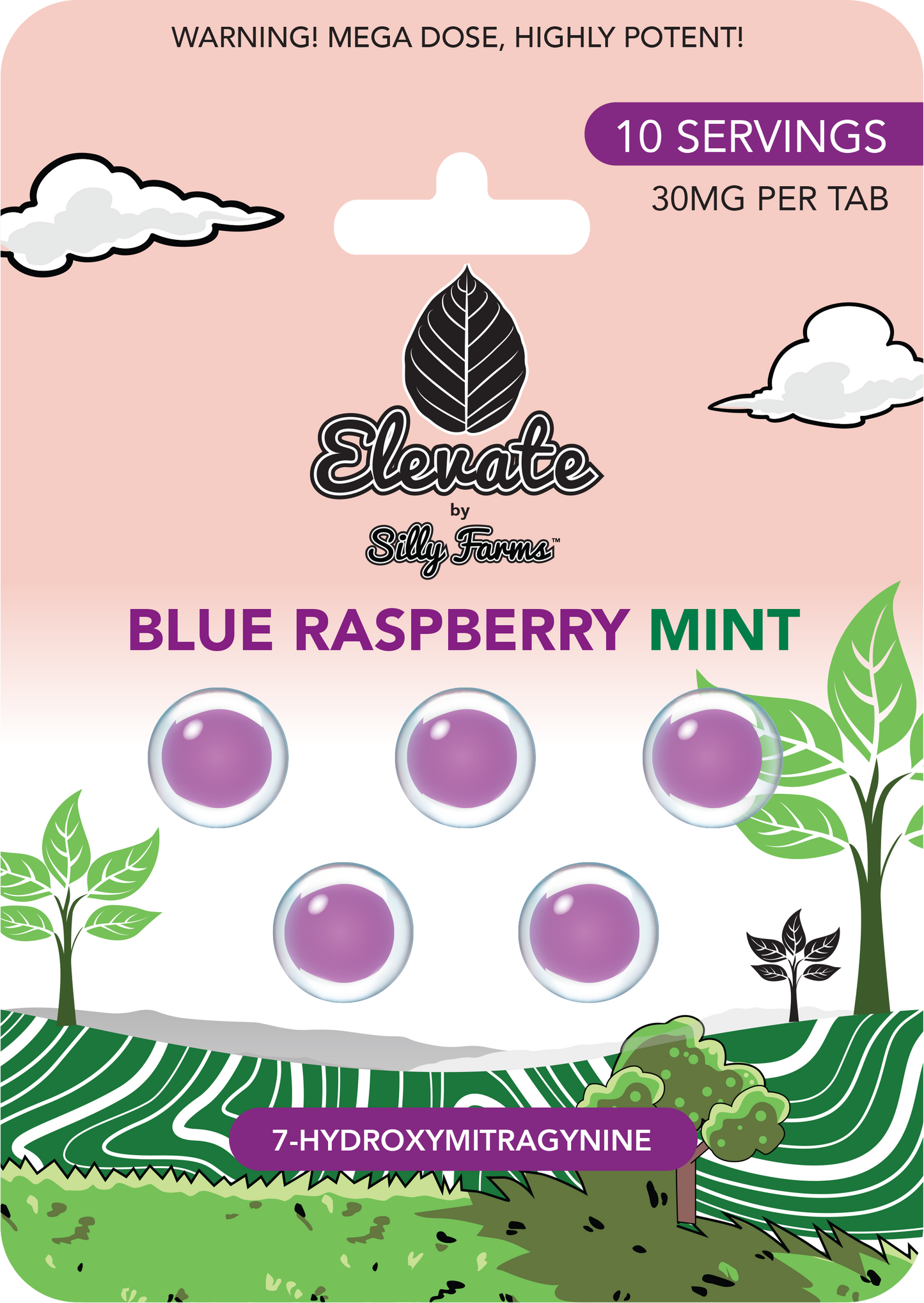 Elevate: Blue Raspberry Mint